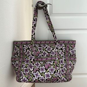 Vera Bradley Tote (Plum Petals)